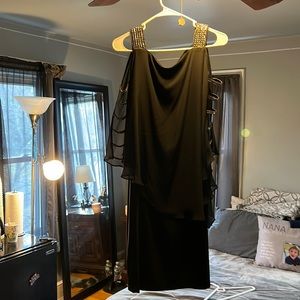 Prelude size large black dress